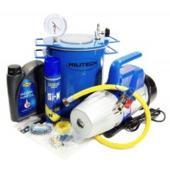 Вакуумная камера для дегазации Militech H300xD263 c насосом ZSN 3S