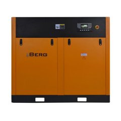Промышленный винтовой компрессор BERG ВК-75Р/12 бар с ременным приводом